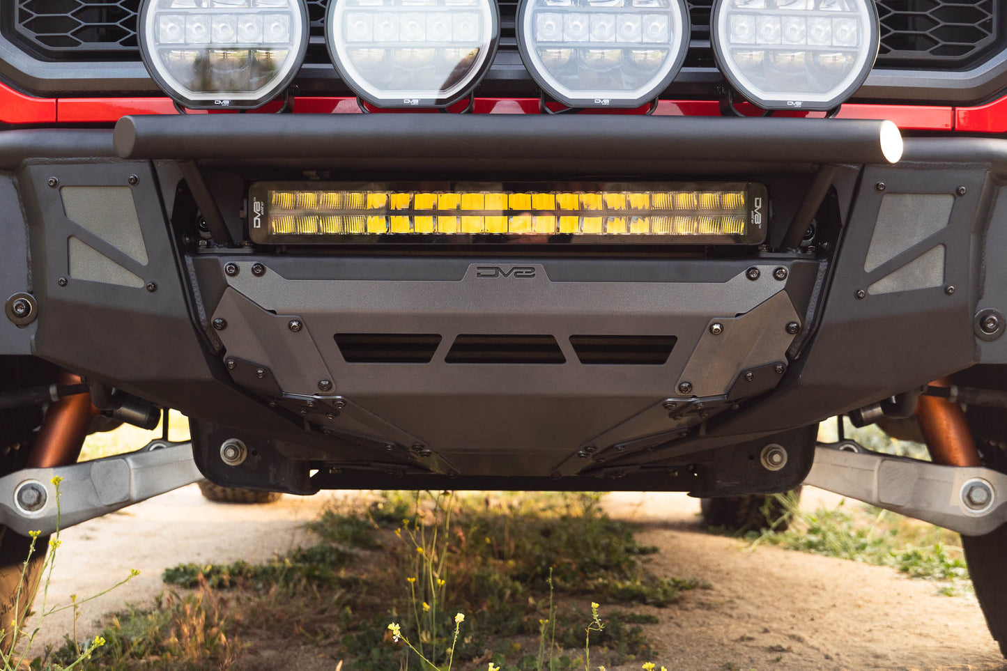 2017 2020 Ford F 150 Raptor Tube Front Bumper DV8 Offroad-5