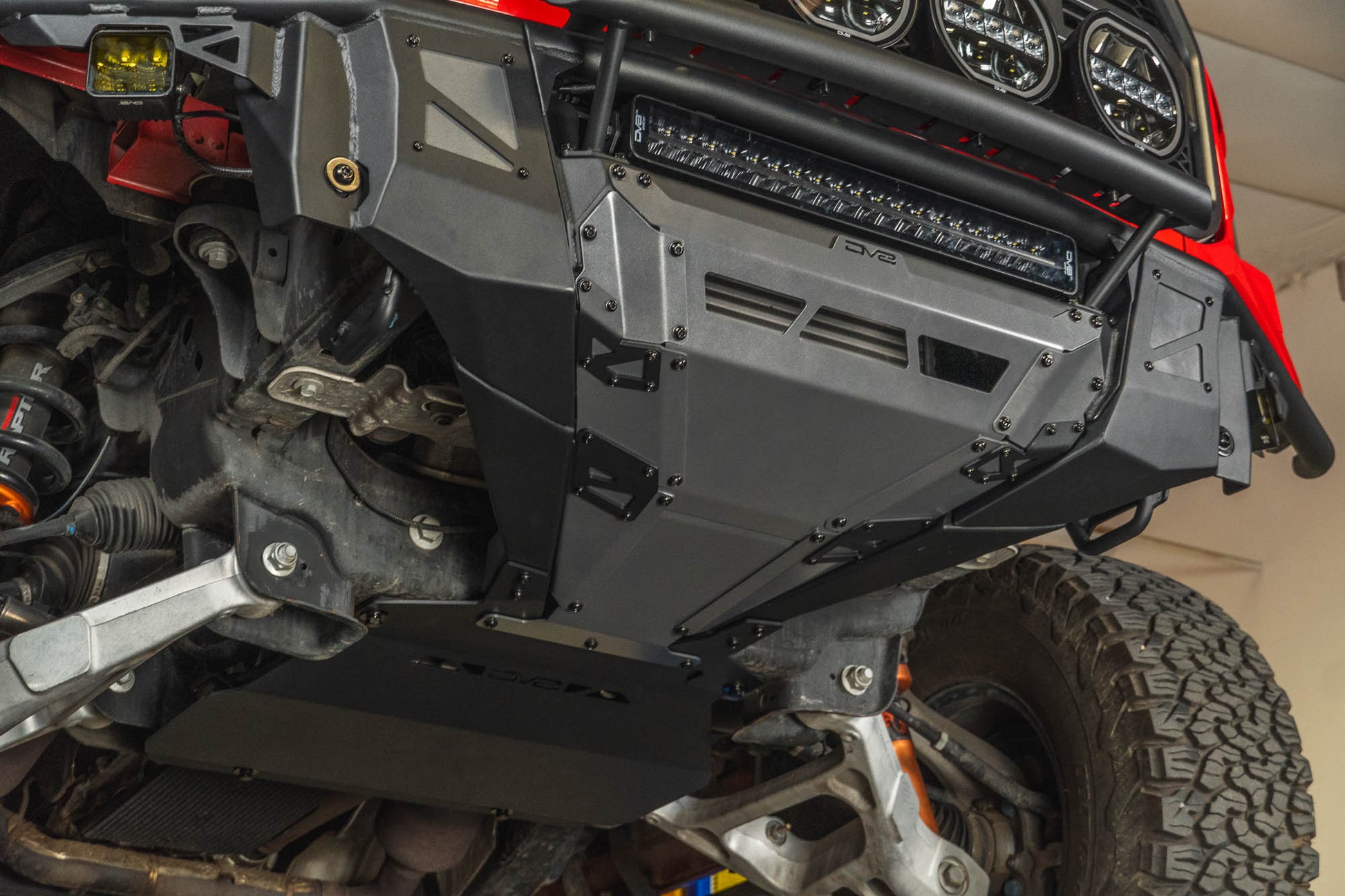 2017 2020 Ford F 150 Raptor Tube Front Bumper DV8 Offroad-7