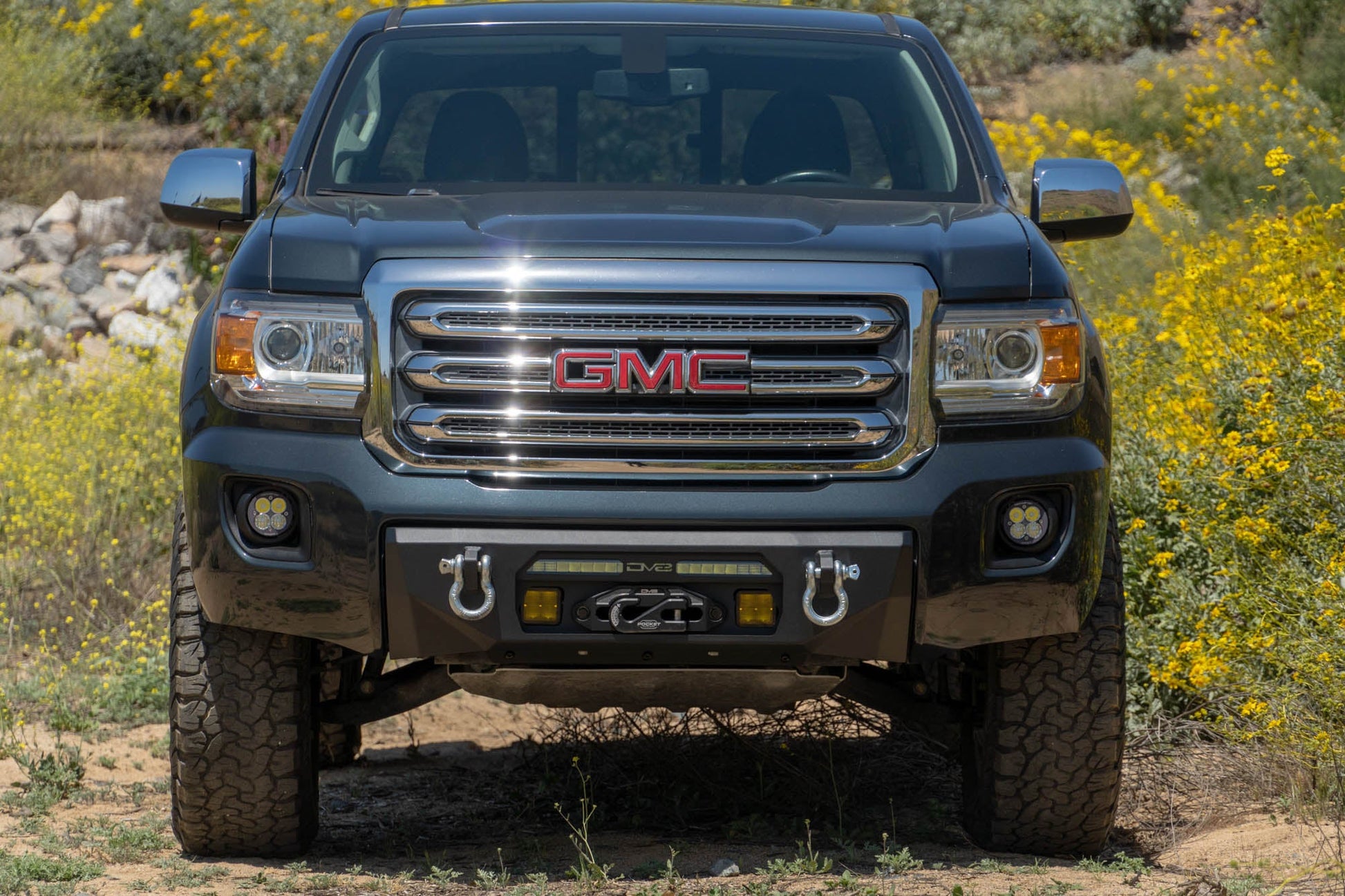 2015 2020 GMC Canyon Centric Front Bumper DV8 Offroad-4