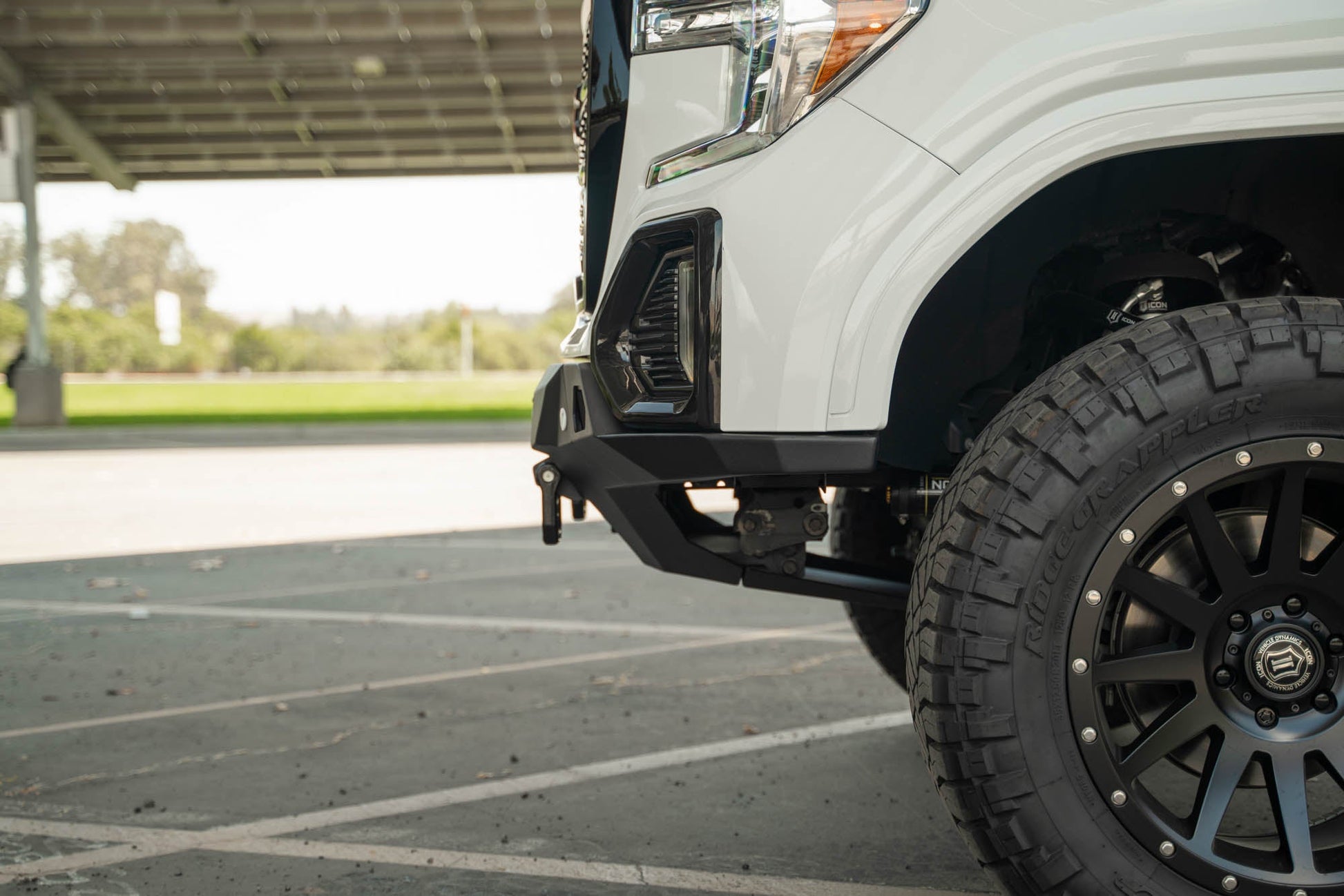 2019 2021 GMC Sierra Spec Series Front Bumper DV8 Offroad-10
