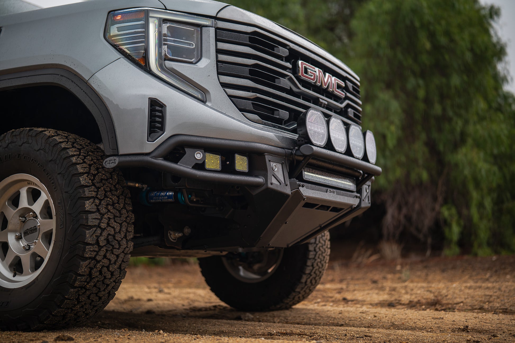 2022 2025 GMC Sierra 1500 Tube Front Bumper DV8 Offroad-11