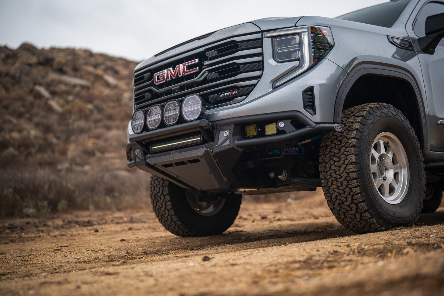 2022 2025 GMC Sierra 1500 Tube Front Bumper DV8 Offroad-12