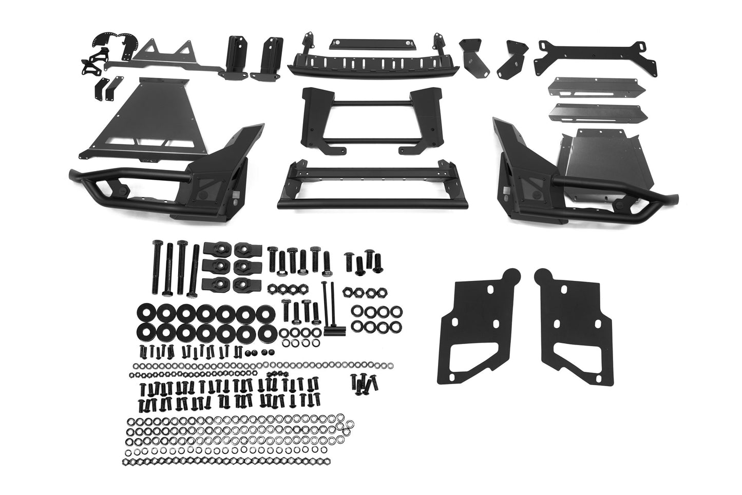2022 2025 GMC Sierra 1500 Tube Front Bumper DV8 Offroad-13