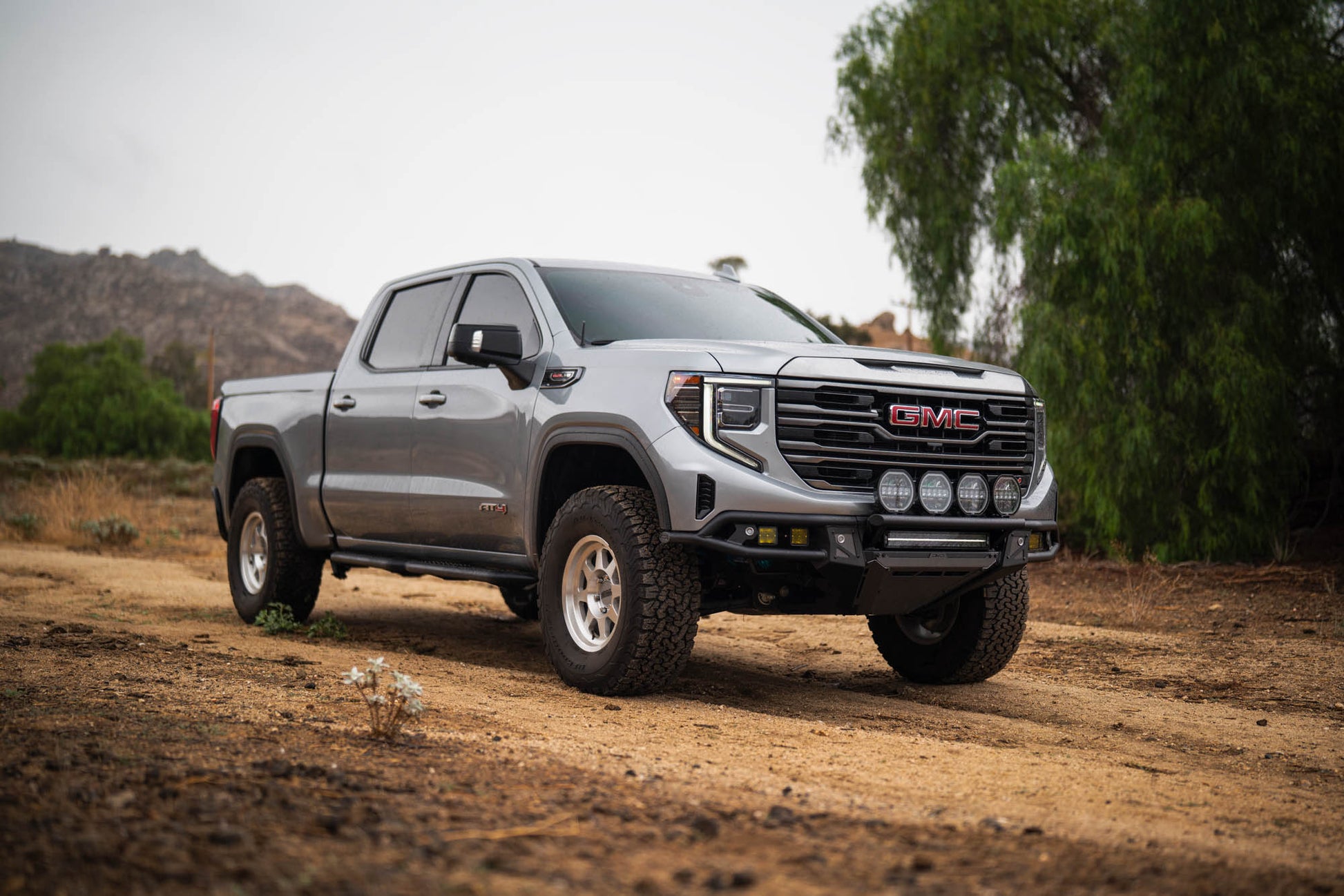 2022 2025 GMC Sierra 1500 Tube Front Bumper DV8 Offroad-4