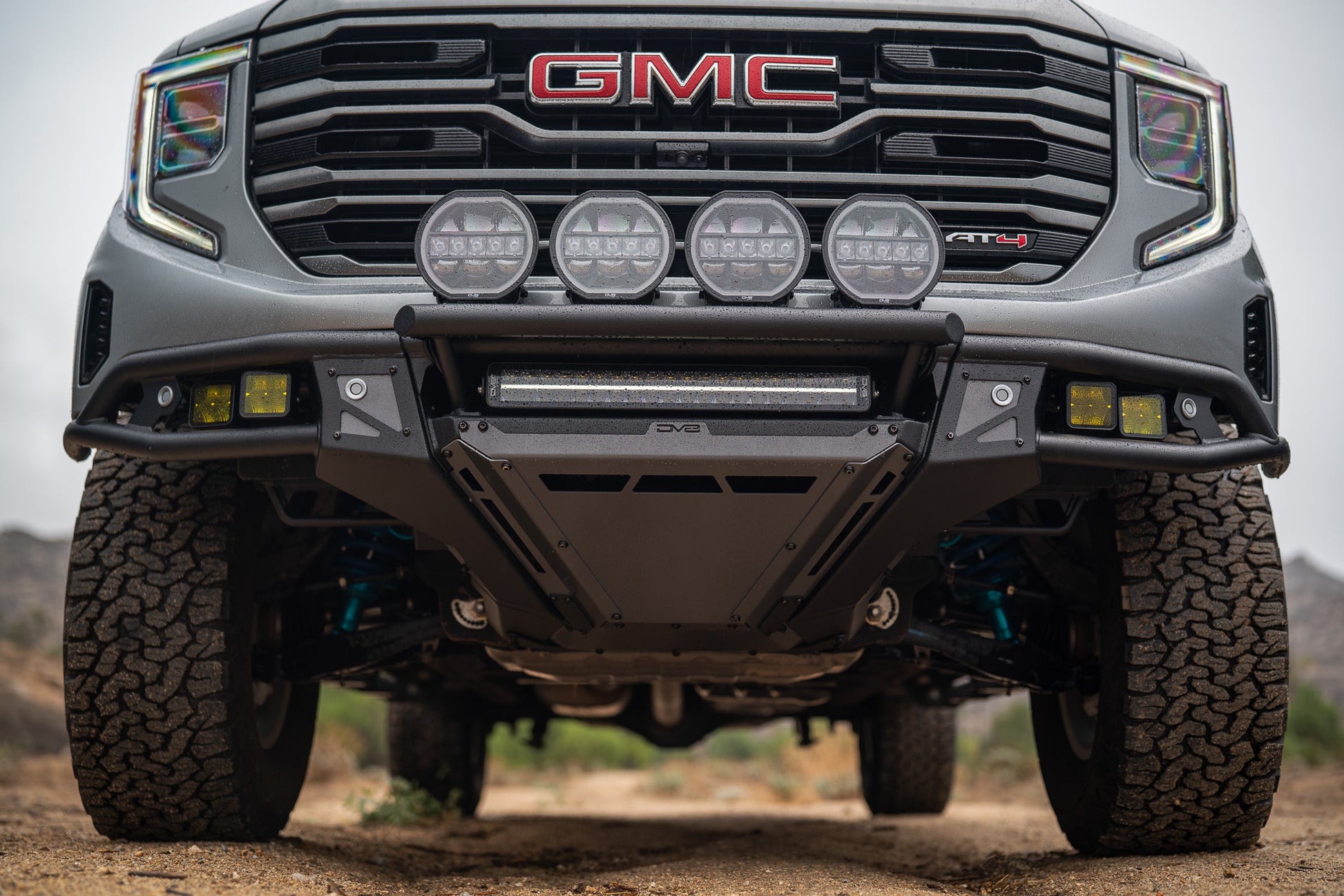 2022 2025 GMC Sierra 1500 Tube Front Bumper DV8 Offroad-8