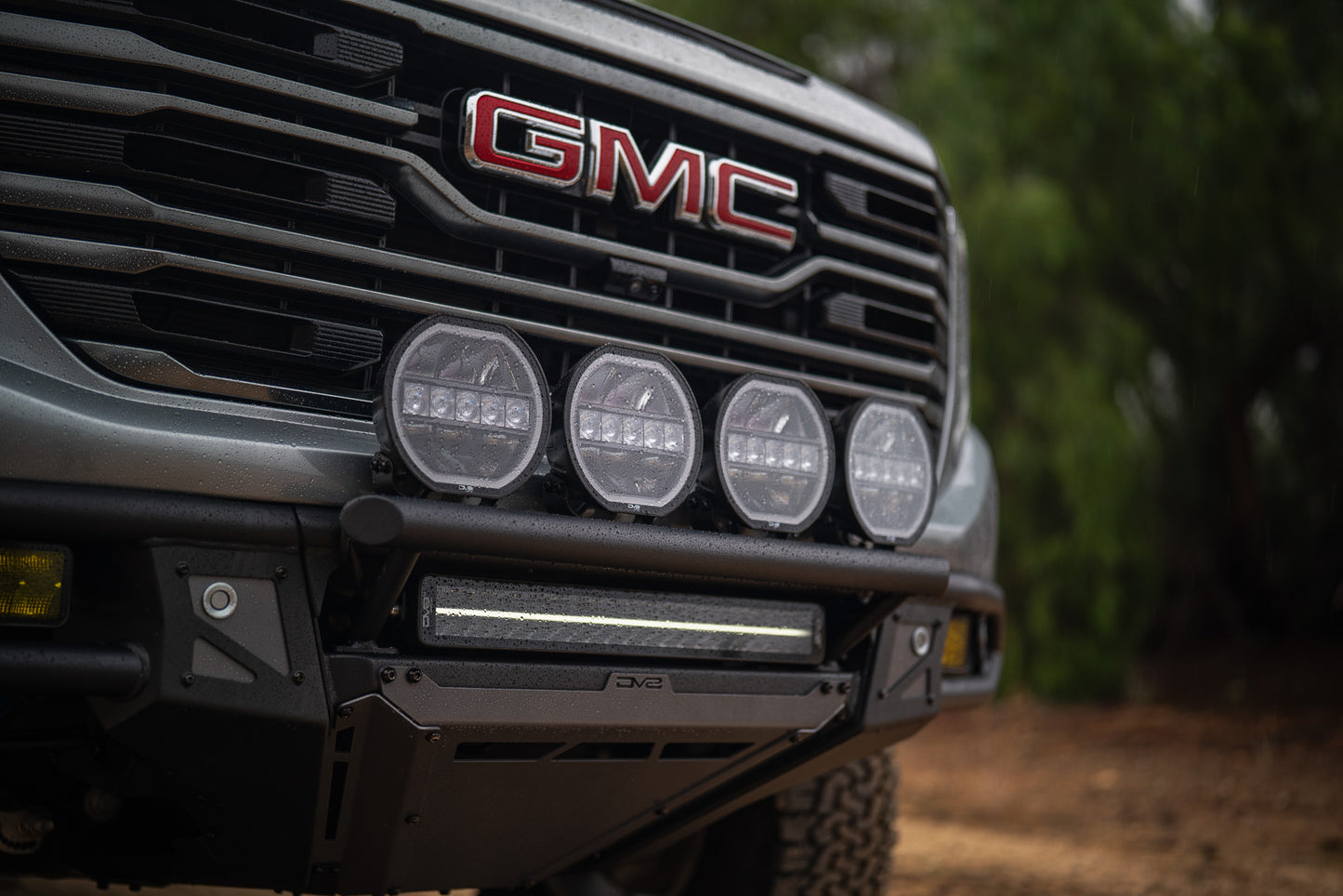2022 2025 GMC Sierra 1500 Tube Front Bumper DV8 Offroad-10