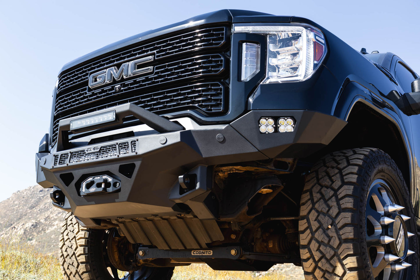 2020 2023 GMC Sierra 2500/3500 Spec Series Front Bumper DV8 Offroad-2