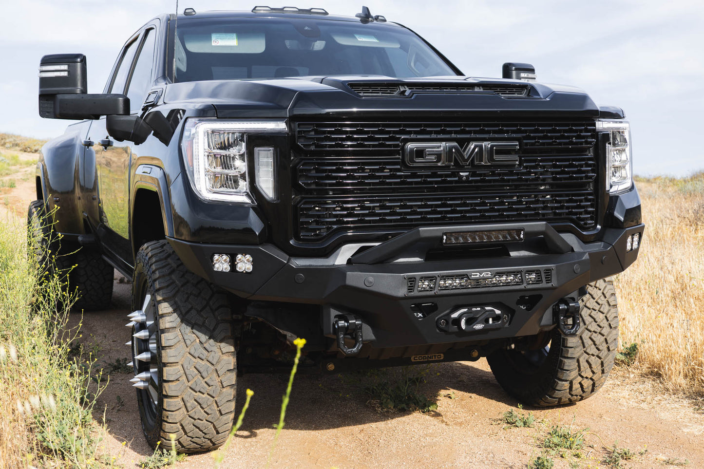 2020 2023 GMC Sierra 2500/3500 Spec Series Front Bumper DV8 Offroad-16