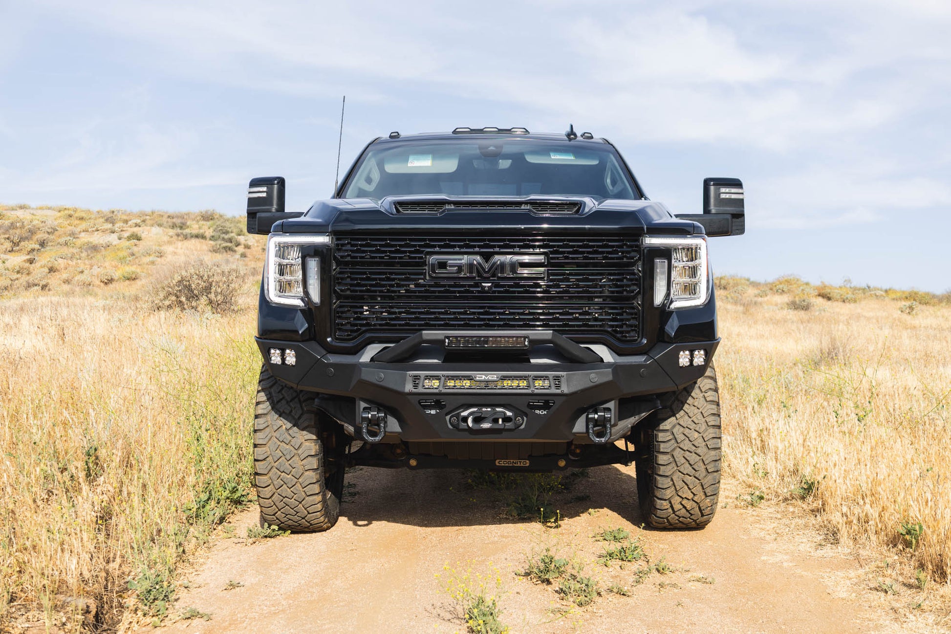 2020 2023 GMC Sierra 2500/3500 Spec Series Front Bumper DV8 Offroad-18