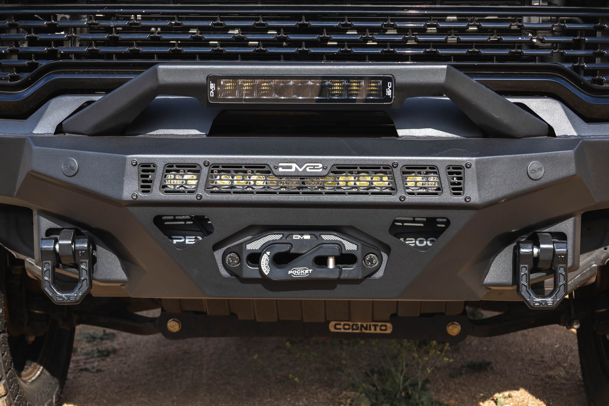 2020 2023 GMC Sierra 2500/3500 Spec Series Front Bumper DV8 Offroad-19