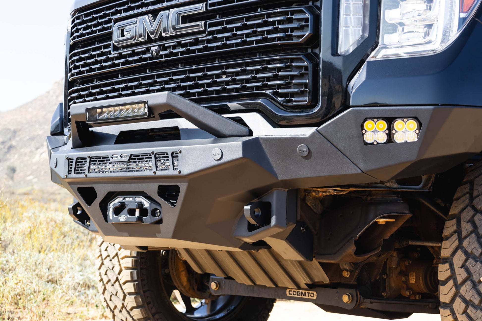 2020 2023 GMC Sierra 2500/3500 Spec Series Front Bumper DV8 Offroad-3