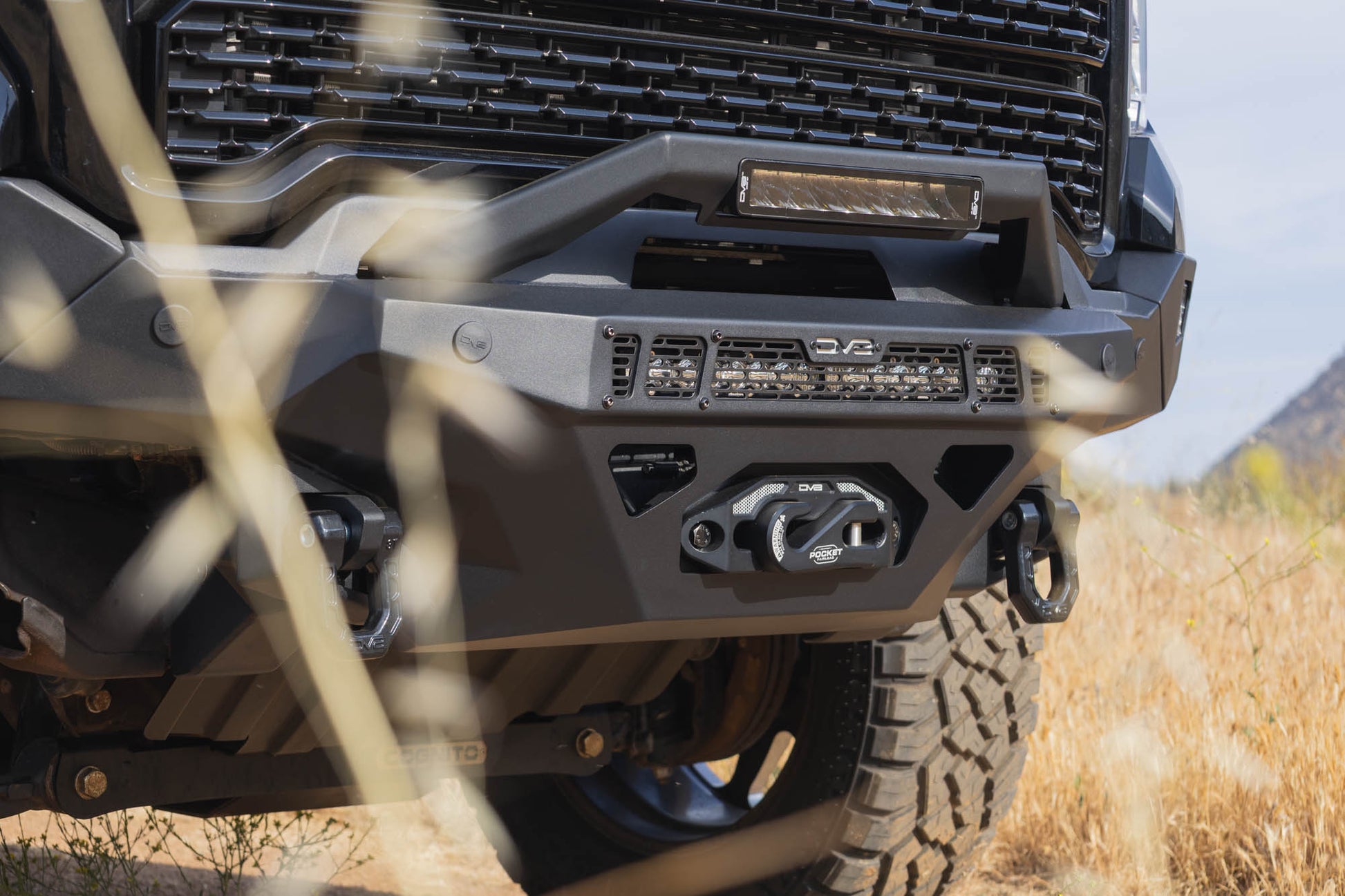 2020 2023 GMC Sierra 2500/3500 Spec Series Front Bumper DV8 Offroad-23
