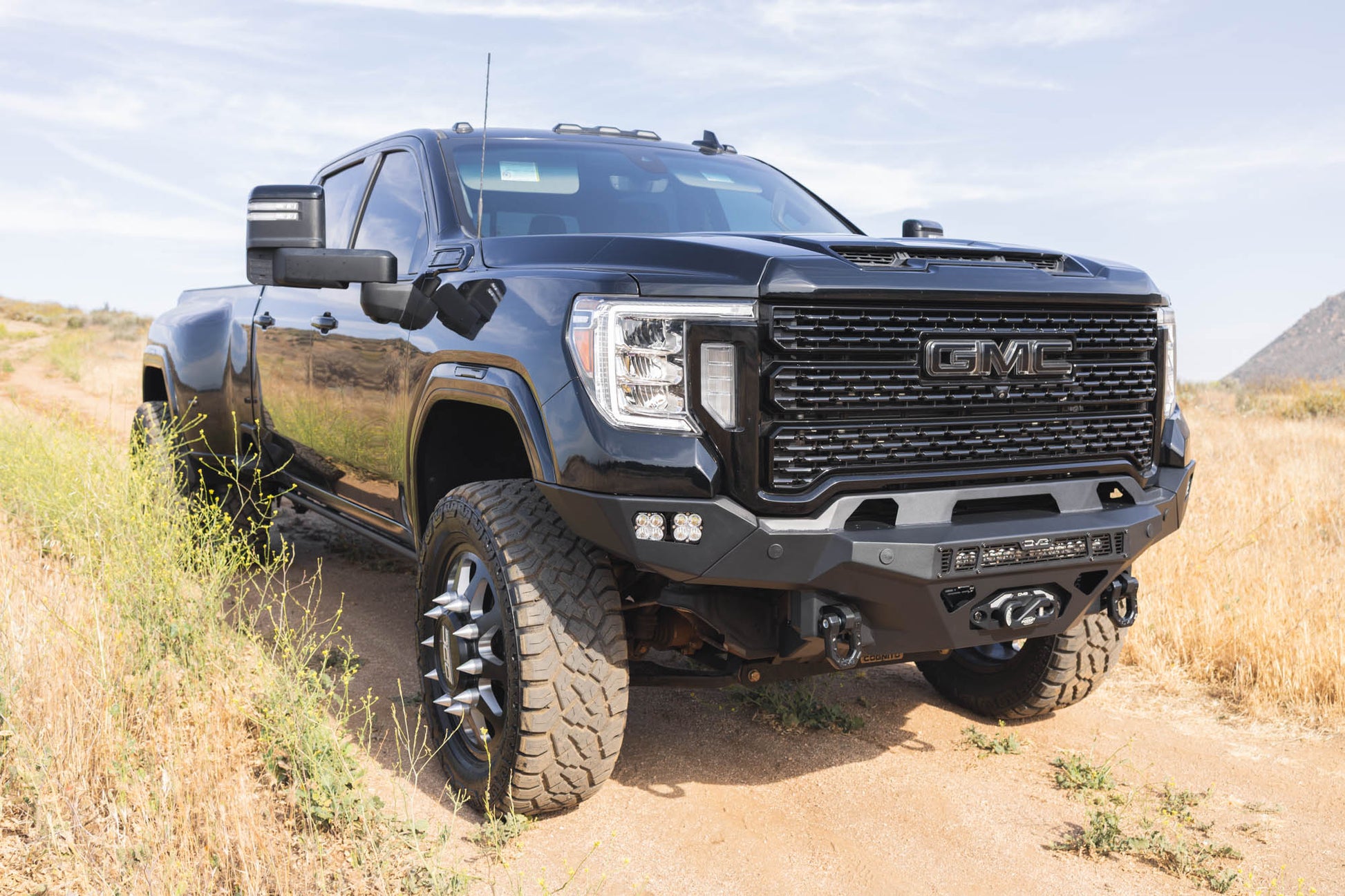 2020 2023 GMC Sierra 2500/3500 Spec Series Front Bumper DV8 Offroad-29