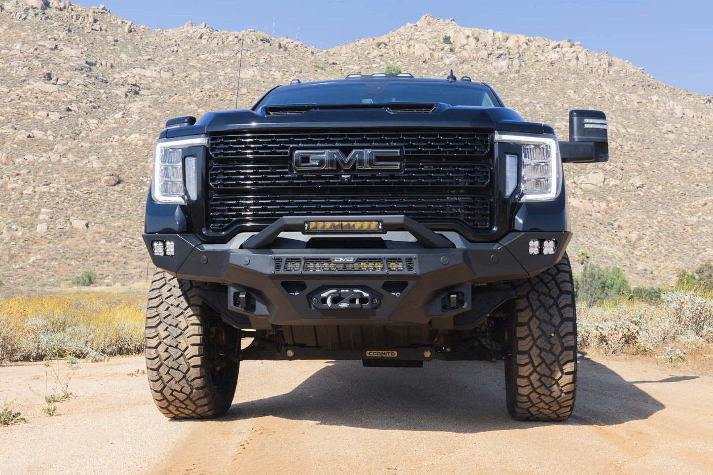 2020 2023 GMC Sierra 2500/3500 Spec Series Front Bumper DV8 Offroad-32