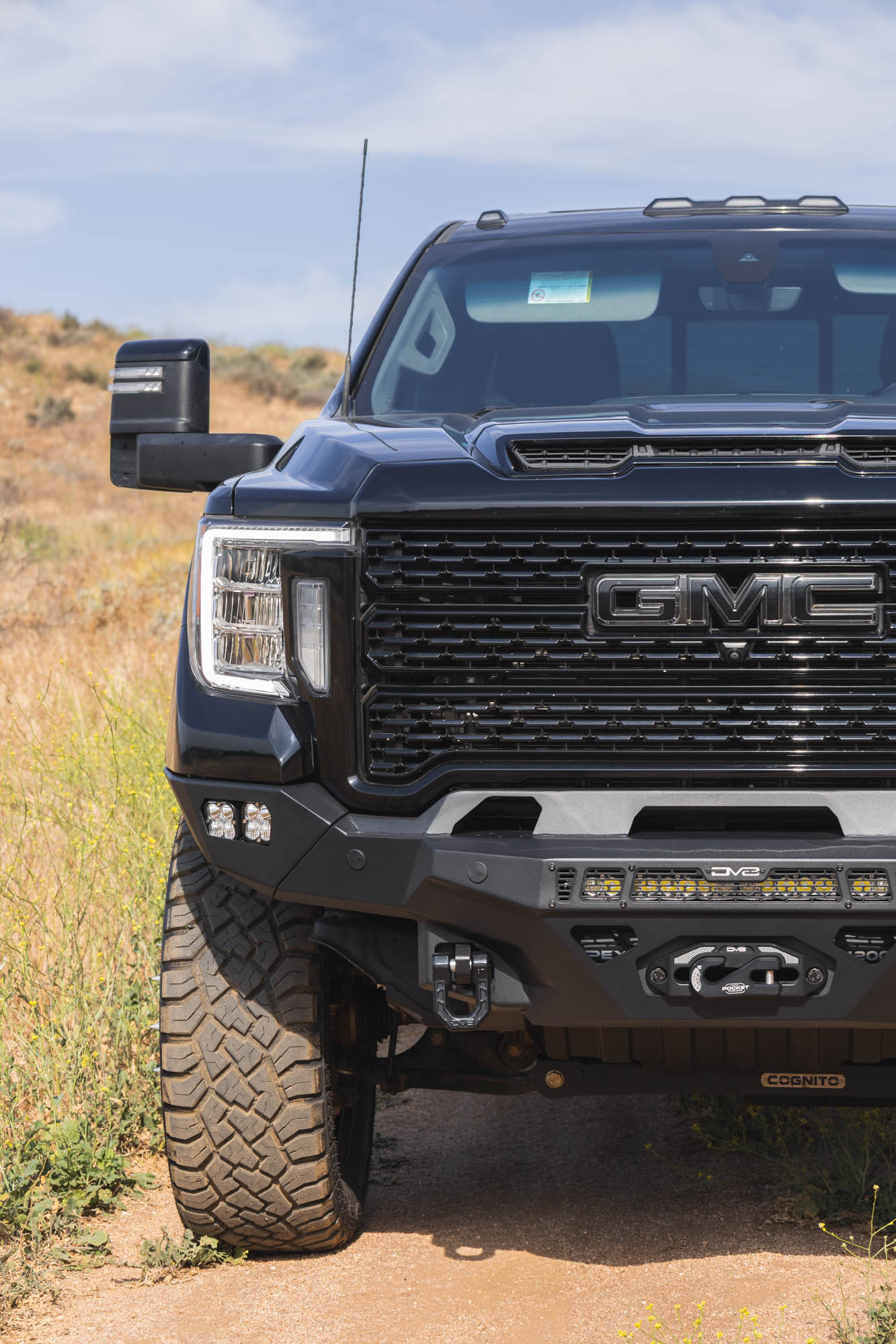 2020 2023 GMC Sierra 2500/3500 Spec Series Front Bumper DV8 Offroad-35