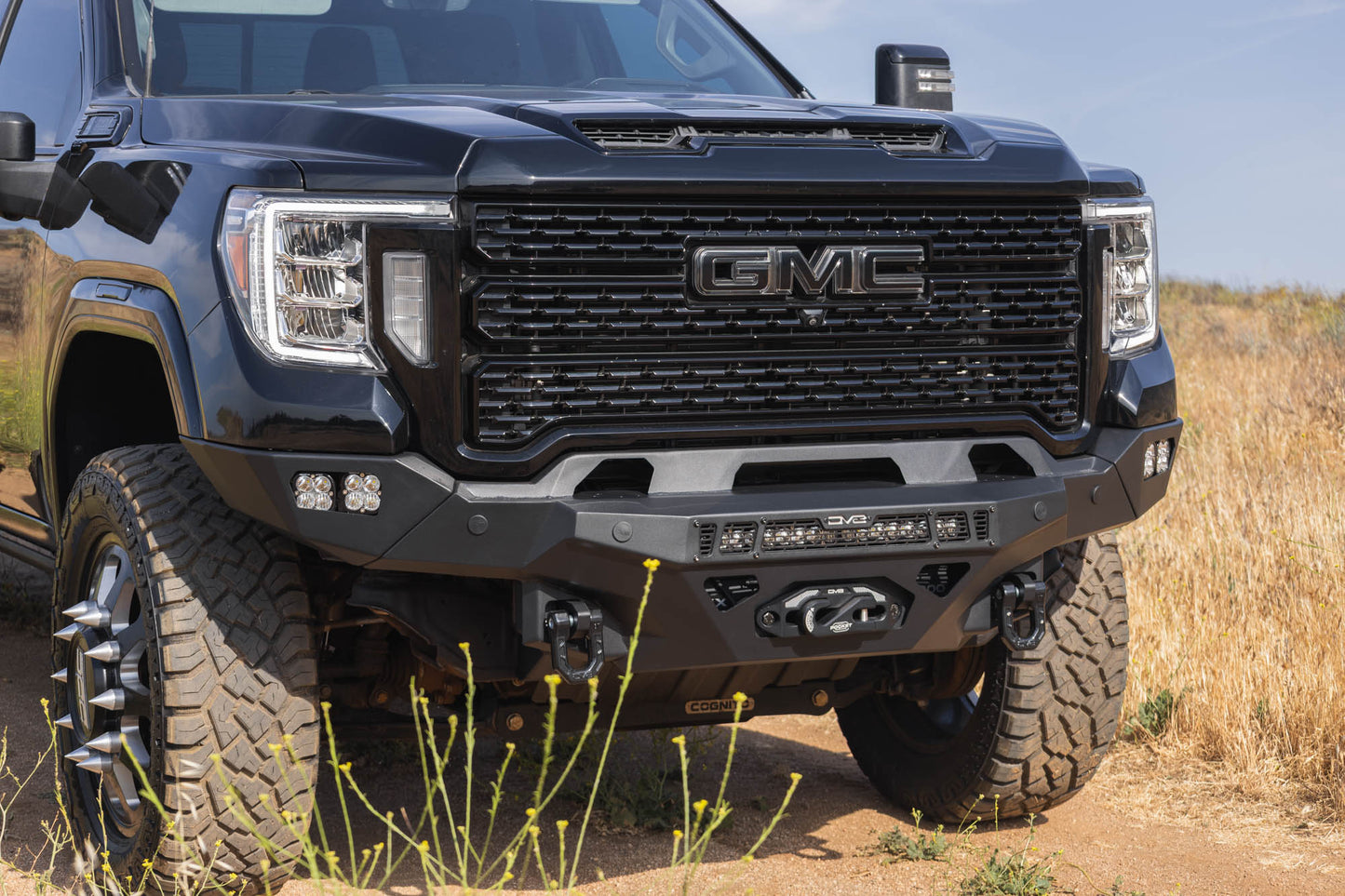 2020 2023 GMC Sierra 2500/3500 Spec Series Front Bumper DV8 Offroad-36
