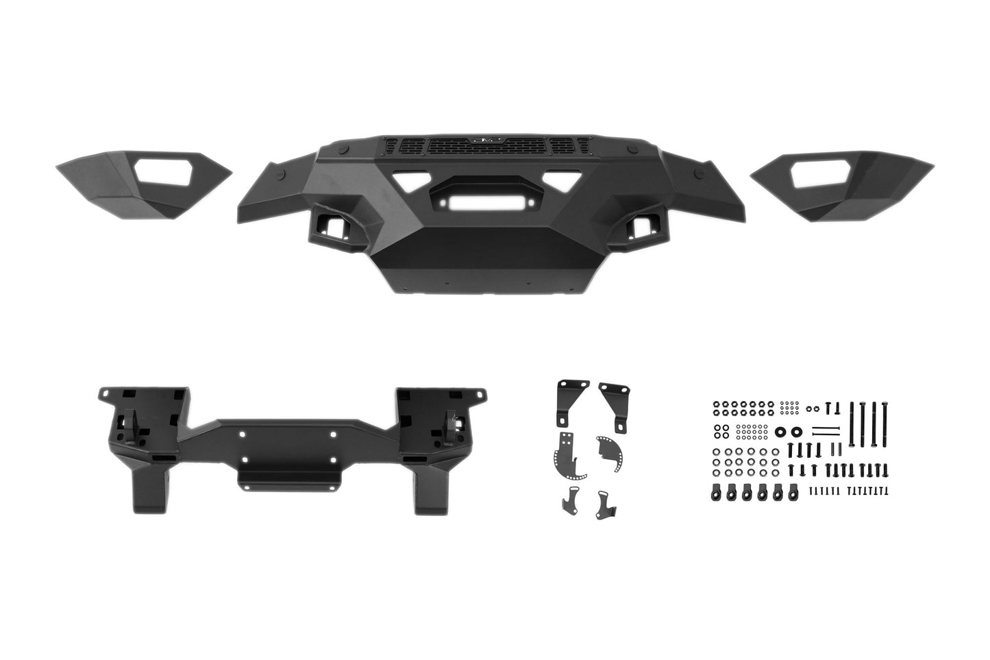 2020 2023 GMC Sierra 2500/3500 Spec Series Front Bumper DV8 Offroad-45