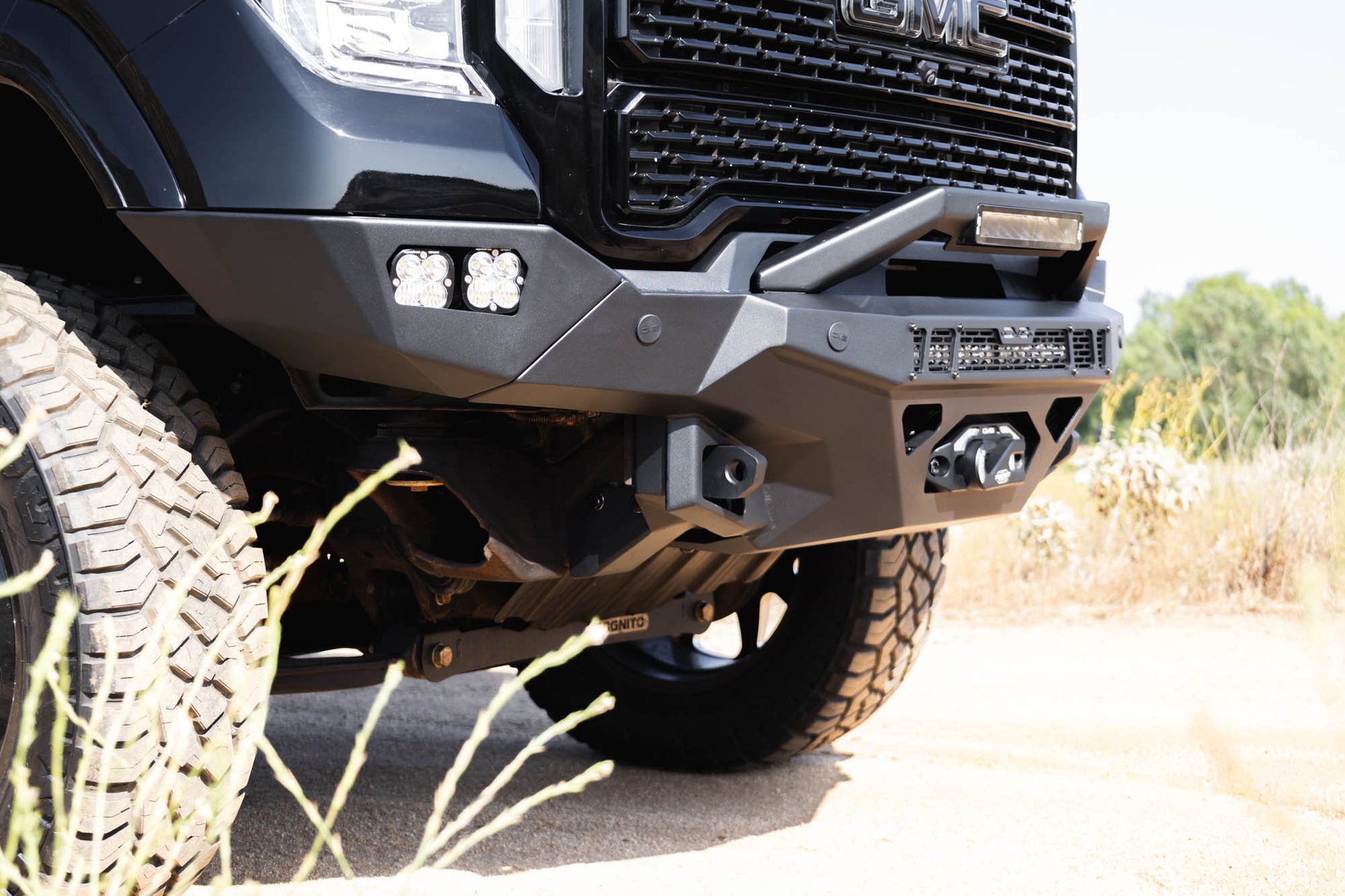 2020 2023 GMC Sierra 2500/3500 Spec Series Front Bumper DV8 Offroad-6