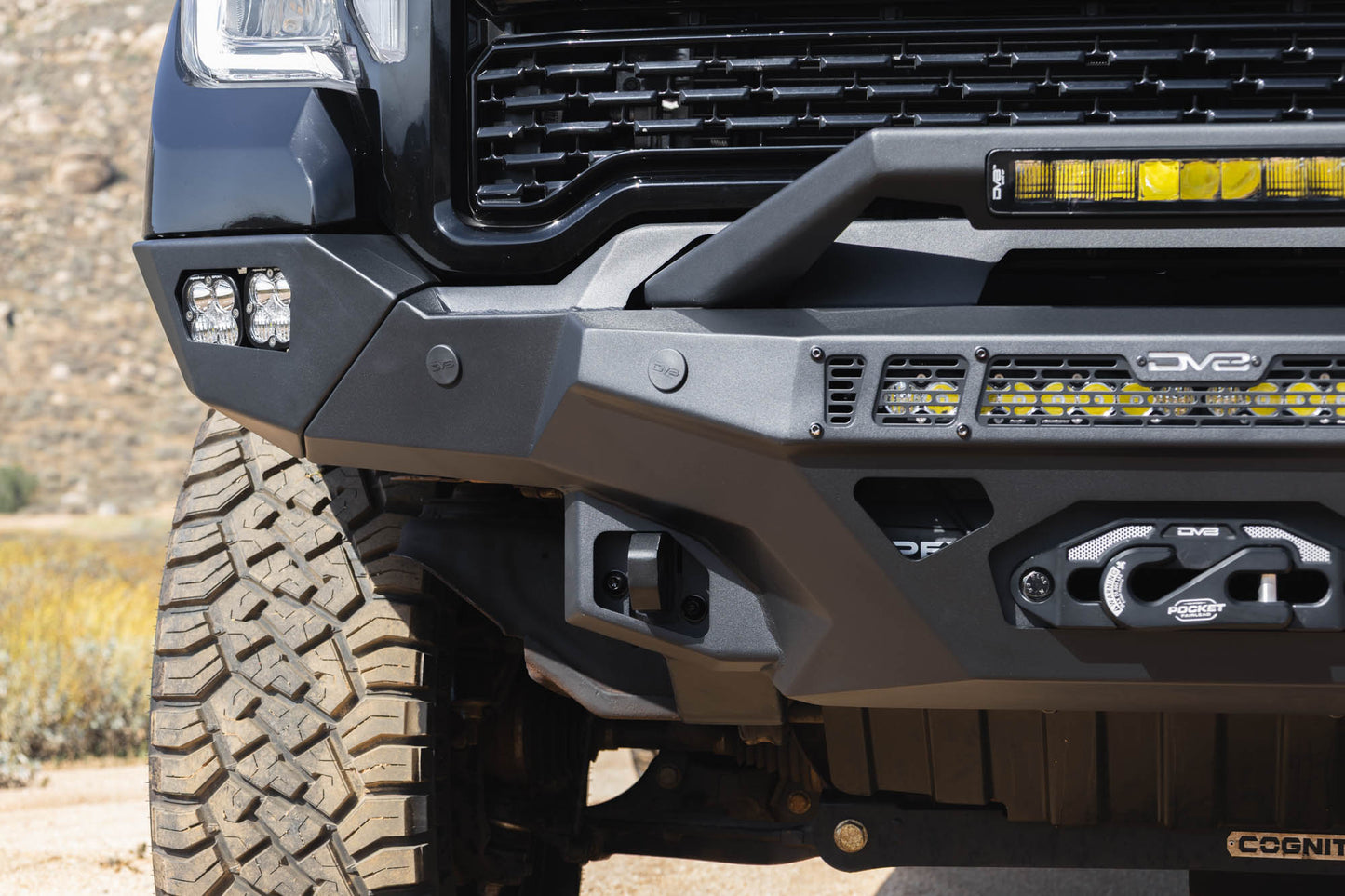 2020 2023 GMC Sierra 2500/3500 Spec Series Front Bumper DV8 Offroad-7