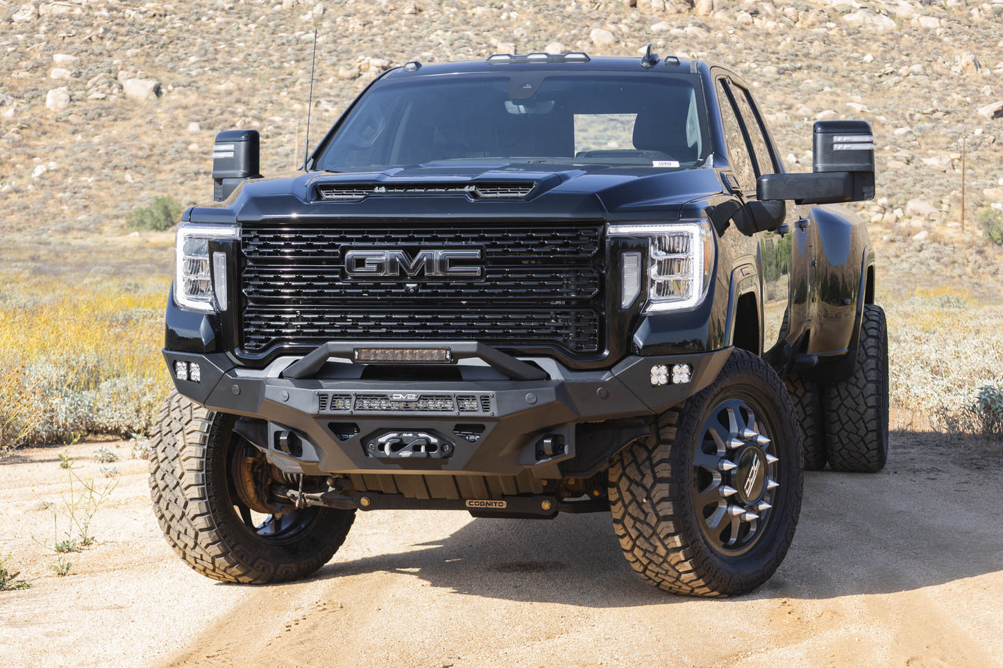 2020 2023 GMC Sierra 2500/3500 Spec Series Front Bumper DV8 Offroad-9