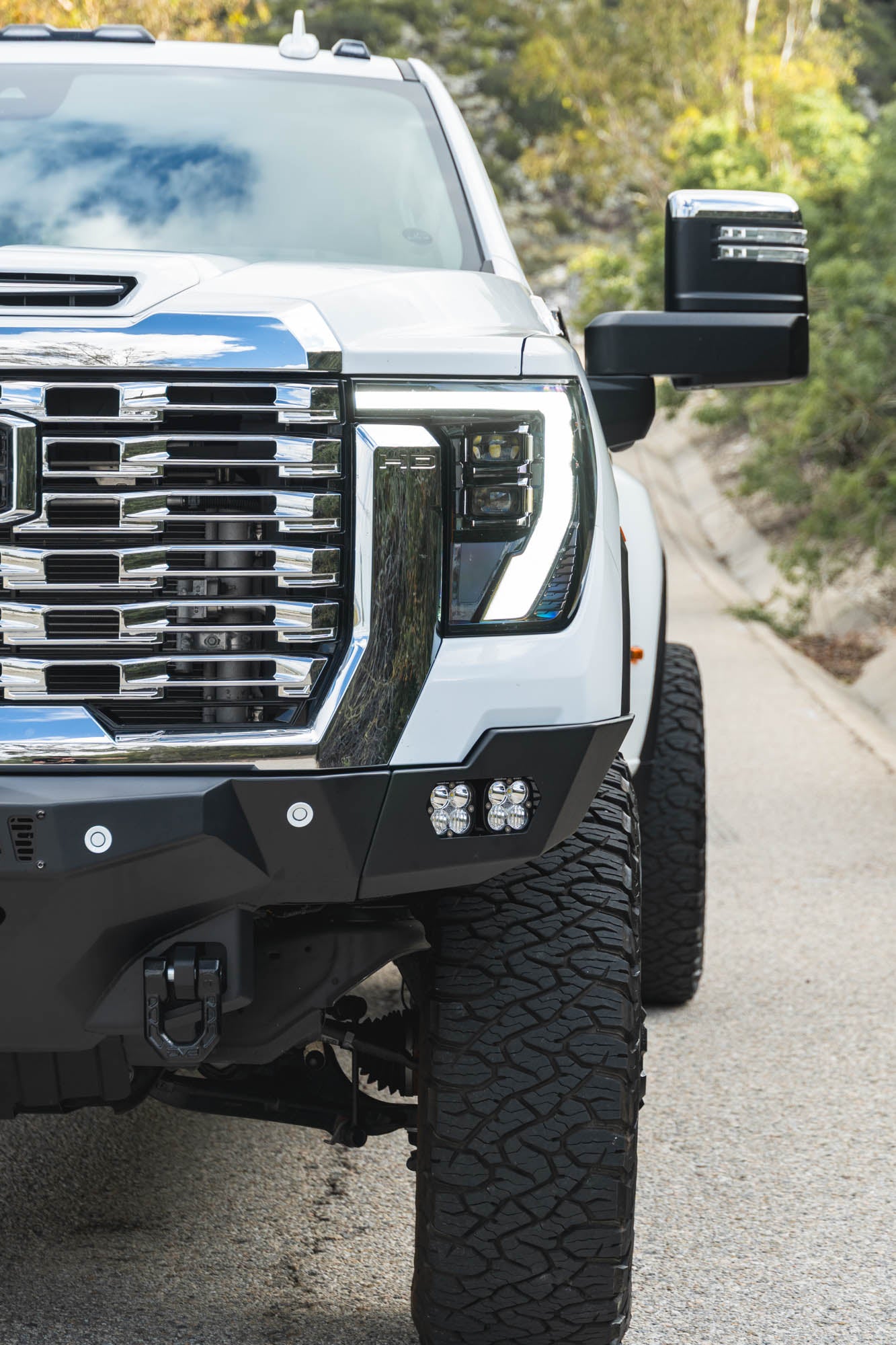 2024 2026 GMC Sierra 2500/3500 Spec Series Front Bumper DV8 Offroad-11
