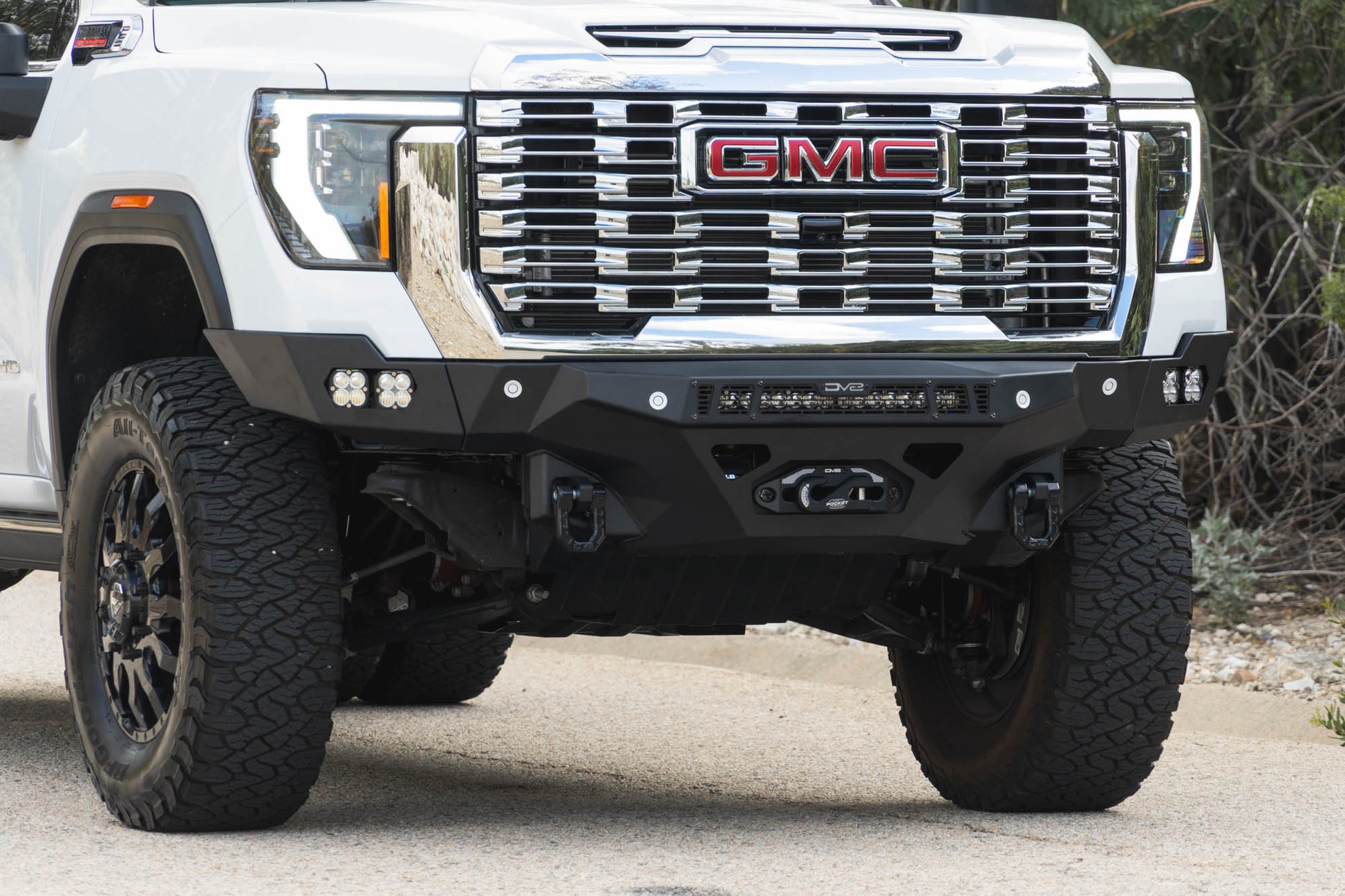 2024 2026 GMC Sierra 2500/3500 Spec Series Front Bumper DV8 Offroad-13