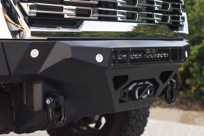 2024 2026 GMC Sierra 2500/3500 Spec Series Front Bumper DV8 Offroad-4