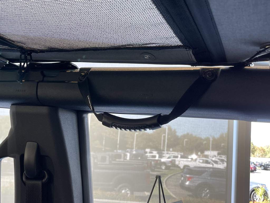 Bronco Roll Bar Grab Handles Black For 21-24 Bronco Front or Rear Bartact-1