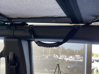 Bronco Roll Bar Grab Handles Black For 21-24 Bronco Front or Rear Bartact-1