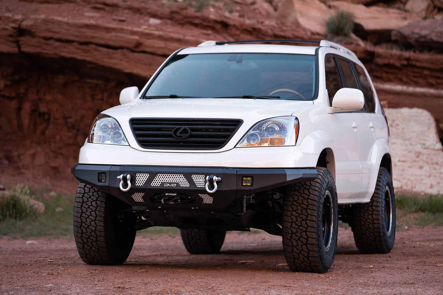 2003 2009 Lexus Gx 470 Mto Series Winch Front Bumper DV8 Offroad-18