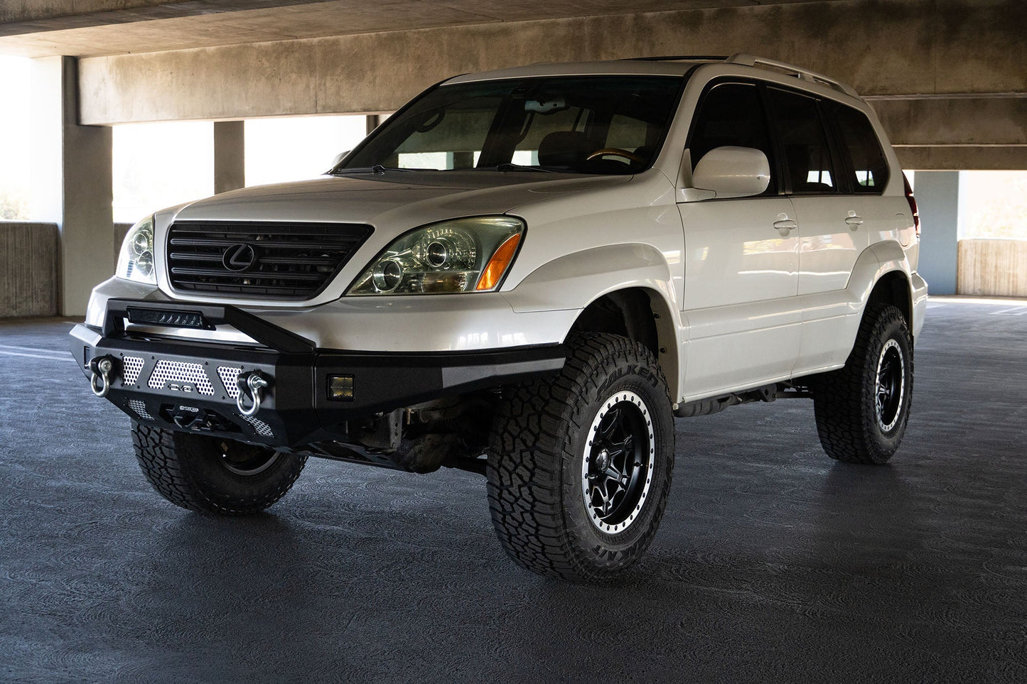 2003 2009 Lexus Gx 470 Mto Series Winch Front Bumper DV8 Offroad-5