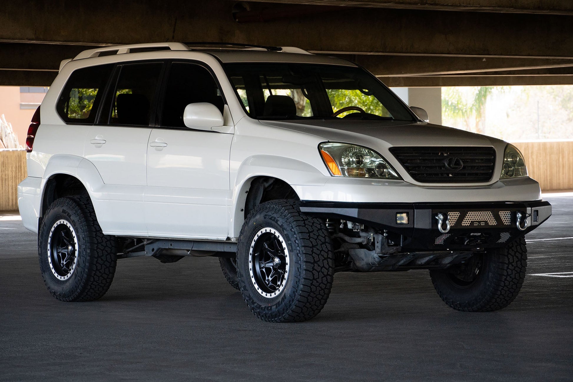 2003 2009 Lexus Gx 470 Mto Series Winch Front Bumper DV8 Offroad-10