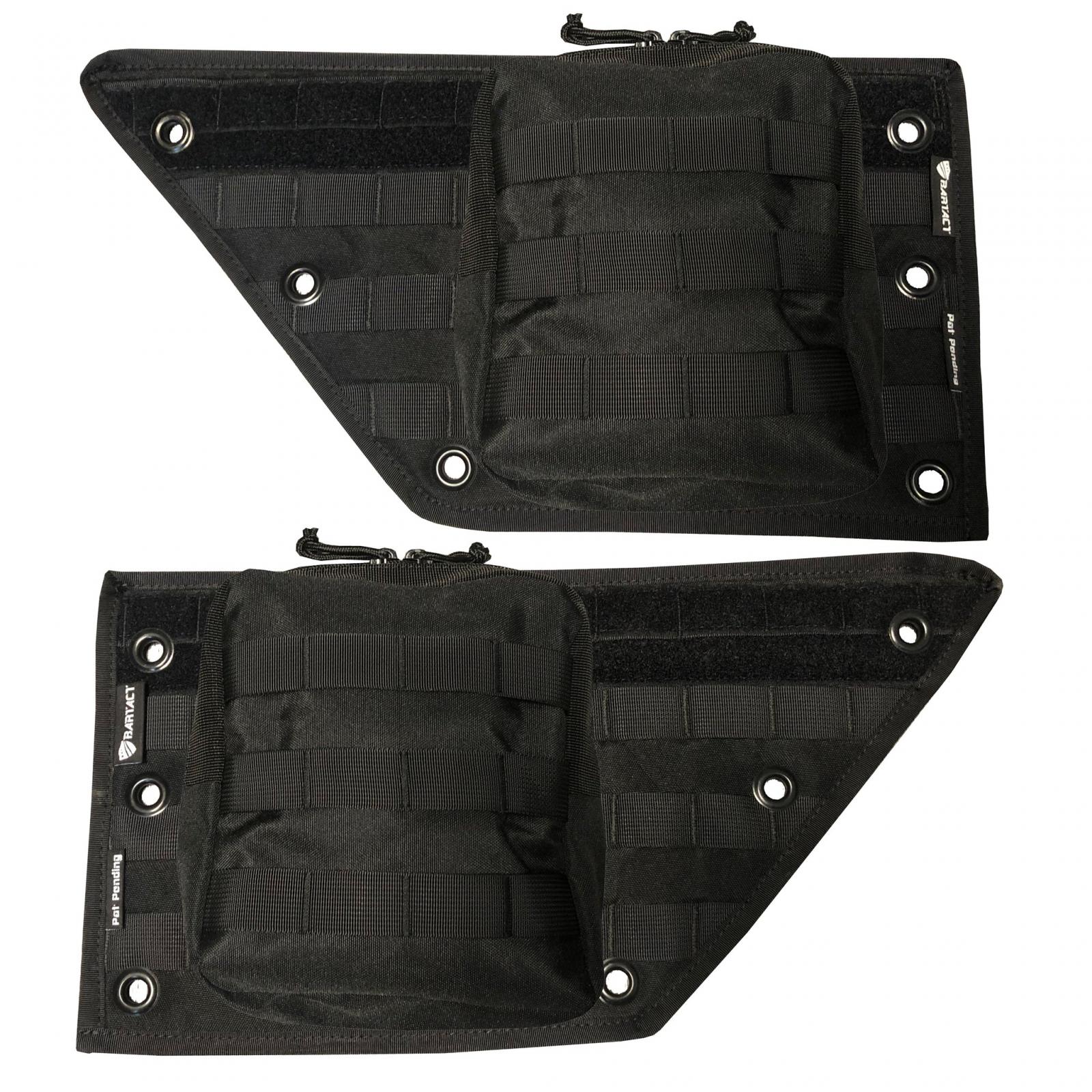 Front Driver and Passenger Door MOLLE Panel w/Pouches for Ford Bronco 2021-2023 (Pat Pending) Bartact