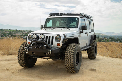 2007 2025 Jeep Gladiator JT Wrangler JK JKU JL JLU Fs 15 Series Front Bumper DV8 Offroad-1