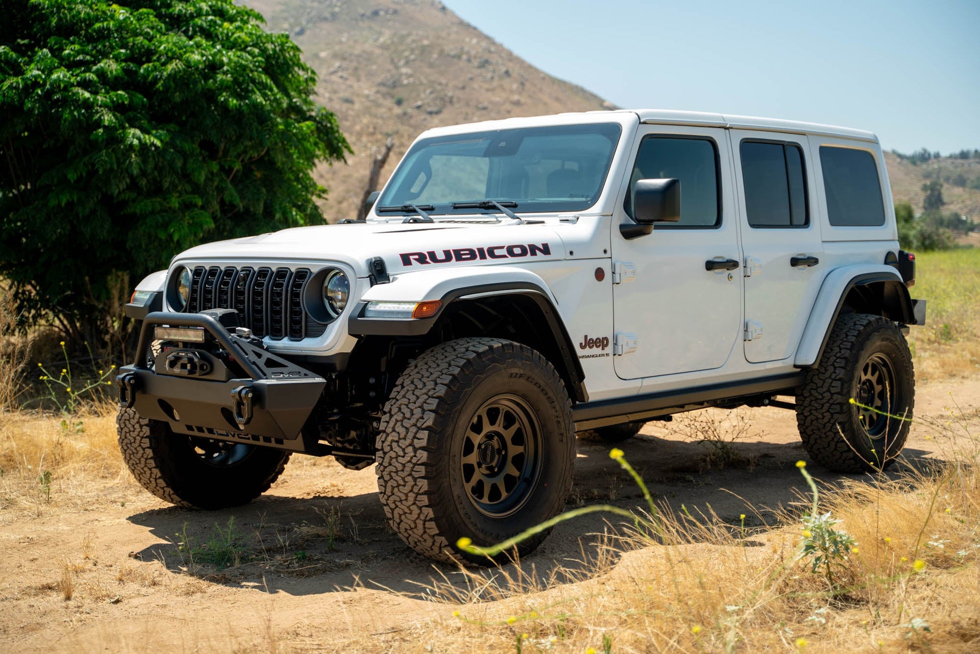 2007 2025 Jeep Gladiator JT Wrangler JK JKU JL JLU Fs 15 Series Front Bumper DV8 Offroad-4