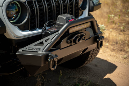 2007 2025 Jeep Gladiator JT Wrangler JK JKU JL JLU Fs 15 Series Front Bumper DV8 Offroad-7