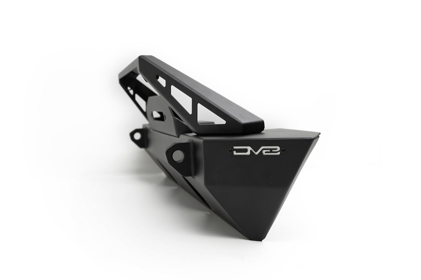 2007 2025 Jeep GladiatorJT Wrangler JK JKU JL JLU Stubby Front Bumper With Plated Bull Bar DV8 Offroad-11