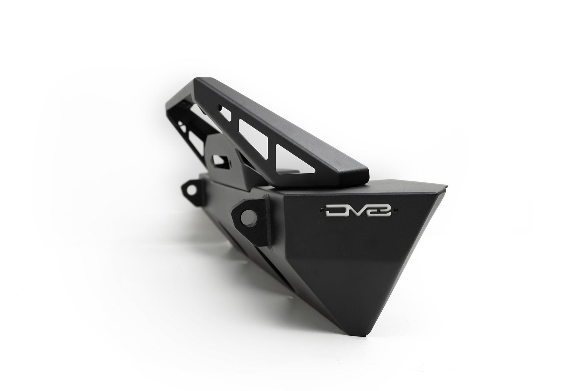 2007 2025 Jeep GladiatorJT Wrangler JK JKU JL JLU Stubby Front Bumper With Plated Bull Bar DV8 Offroad-11