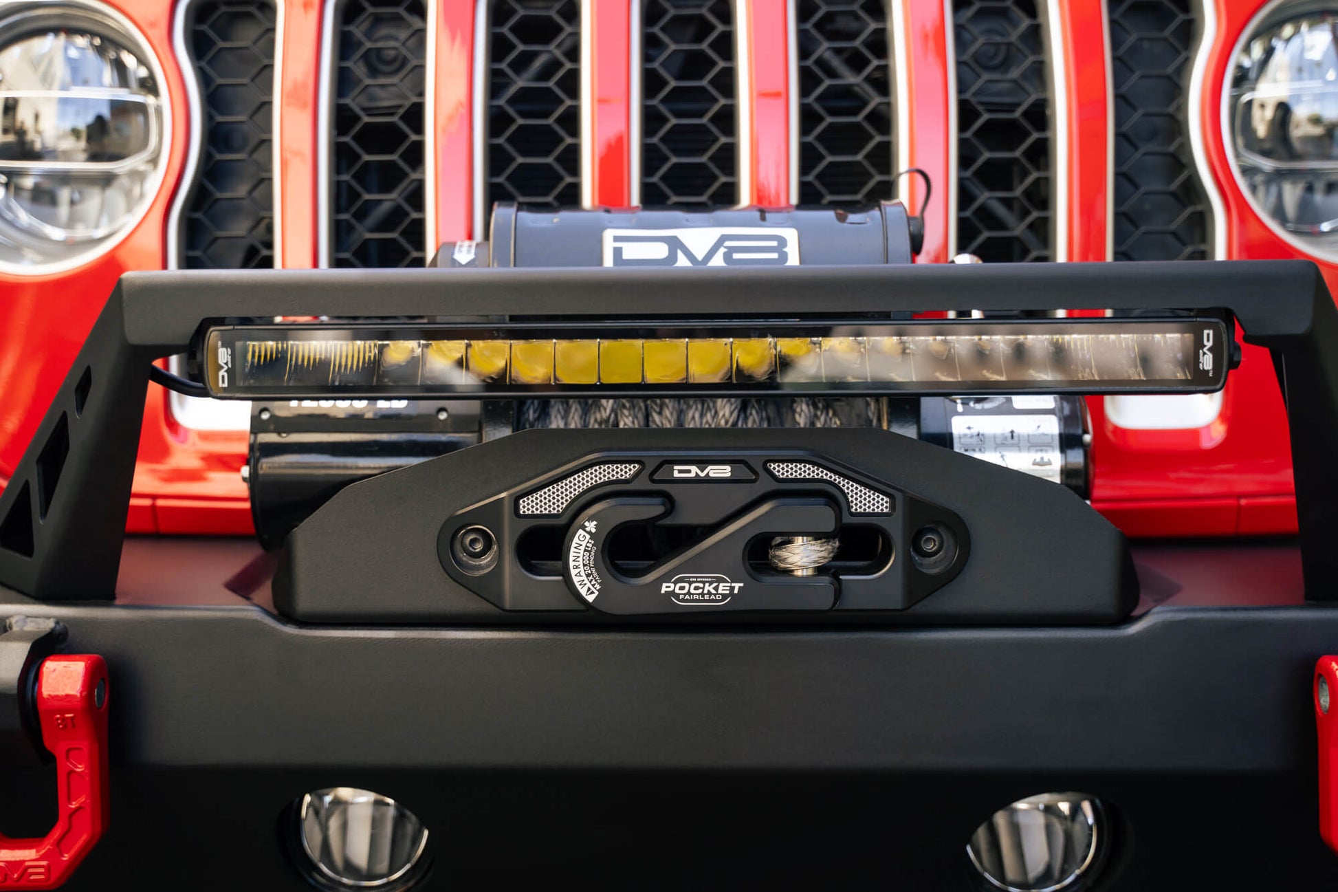 2007 2025 Jeep GladiatorJT Wrangler JK JKU JL JLU Stubby Front Bumper With Plated Bull Bar DV8 Offroad-13