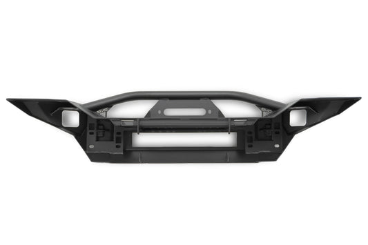 2007 2025 Jeep GladiatorJT Wrangler JK JKU JL JLU Fs 7 Mid Width Winch Front Bumper DV8 Offroad-1