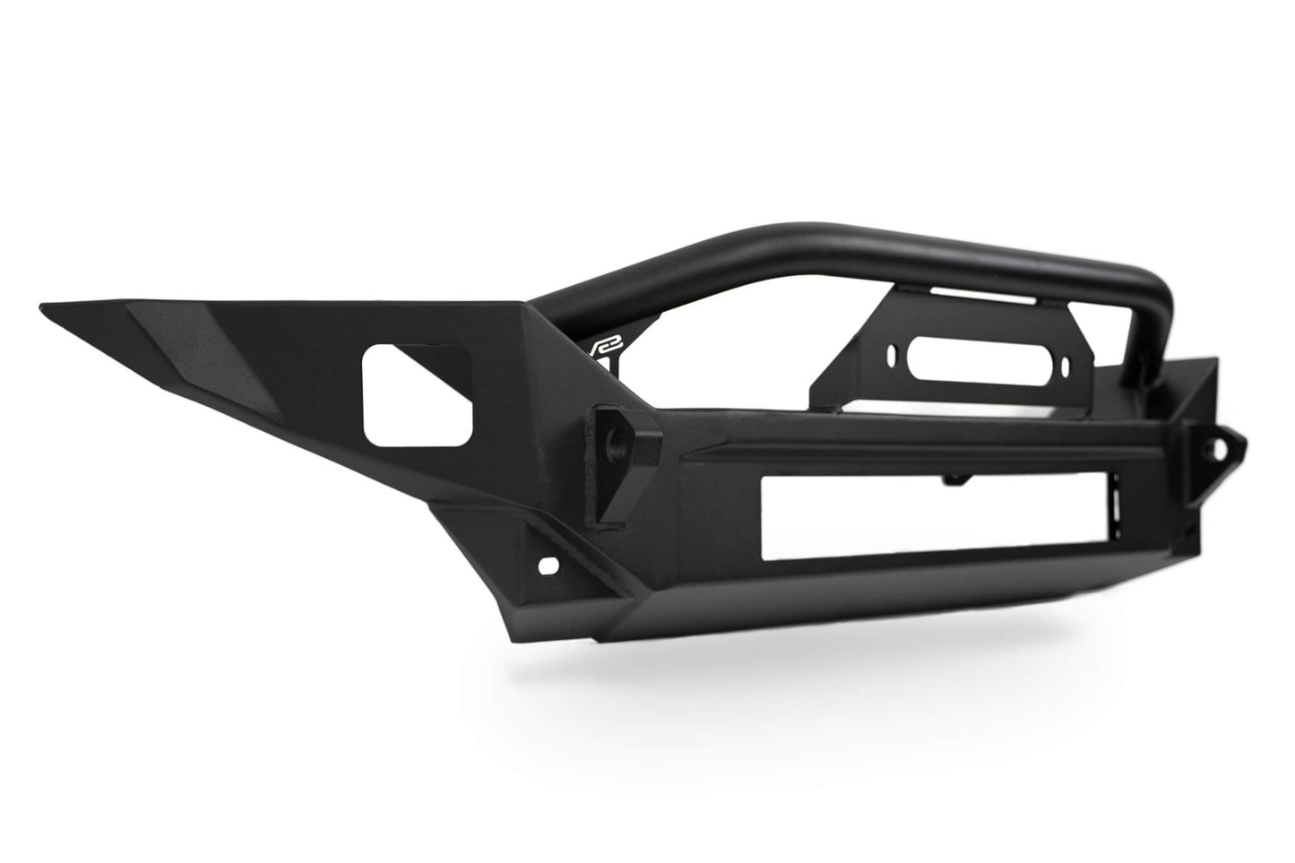 2007 2025 Jeep GladiatorJT Wrangler JK JKU JL JLU Fs 7 Mid Width Winch Front Bumper DV8 Offroad-3