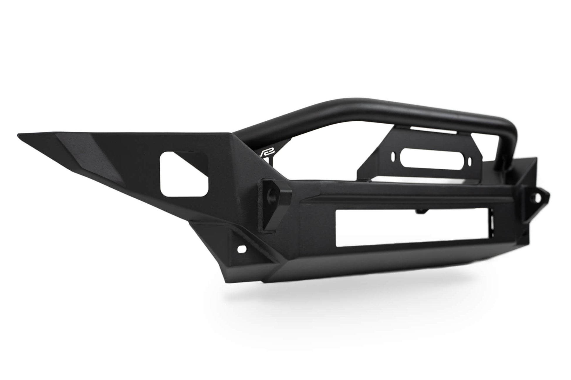 2007 2025 Jeep GladiatorJT Wrangler JK JKU JL JLU Fs 7 Mid Width Winch Front Bumper DV8 Offroad-3