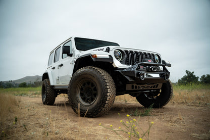 2007 2025 Jeep GladiatorJT Wrangler JK JKU JL JLU Fs 1 Series Stubby Front Bumper DV8 Offroad