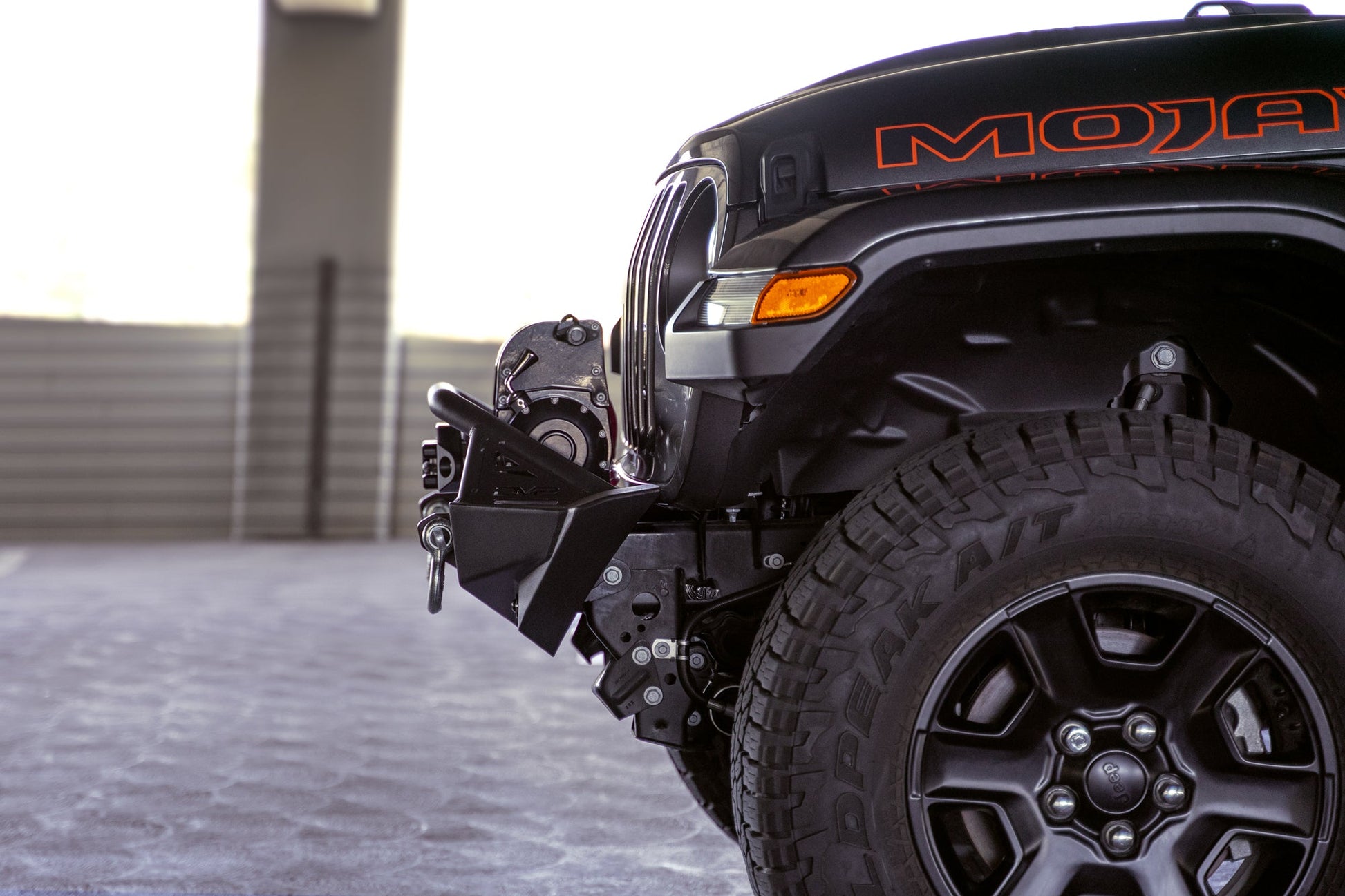 2007 2025 Jeep GladiatorJT Wrangler JK JKU JL JLU Fs 1 Series Stubby Front Bumper DV8 Offroad-13