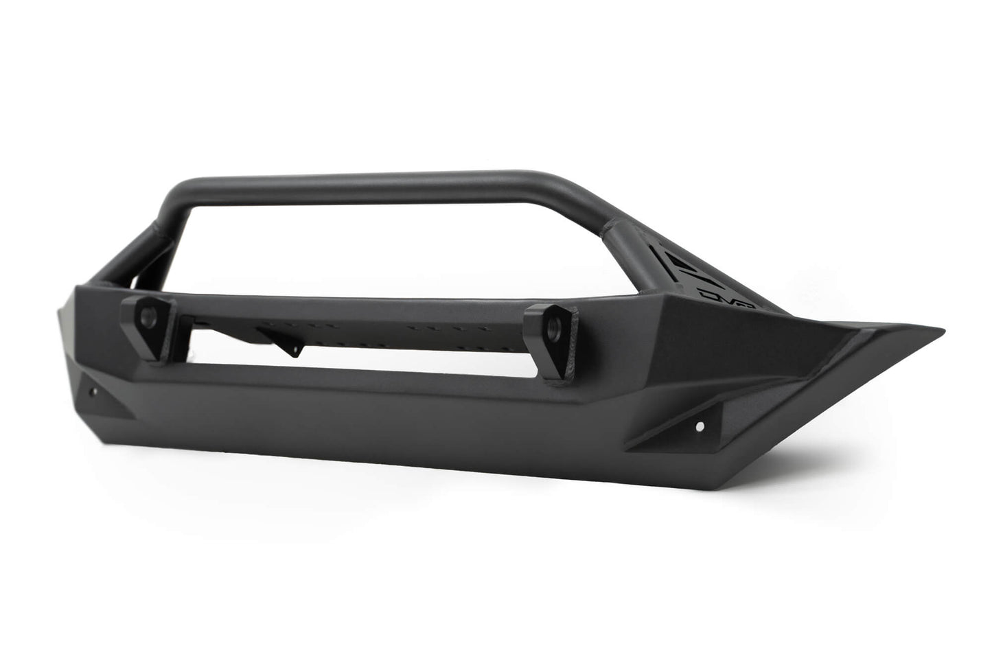 2007 2025 Jeep GladiatorJT Wrangler JK JKU JL JLU Fs 1 Series Stubby Front Bumper DV8 Offroad-16