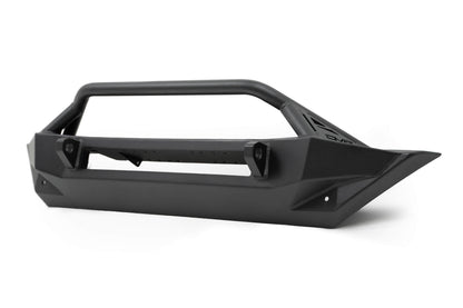 2007 2025 Jeep GladiatorJT Wrangler JK JKU JL JLU Fs 1 Series Stubby Front Bumper DV8 Offroad-16