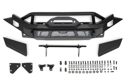 2007 2025 Jeep GladiatorJT Wrangler JK JKU JL JLU Mto Series Front Bumper DV8 Offroad-14