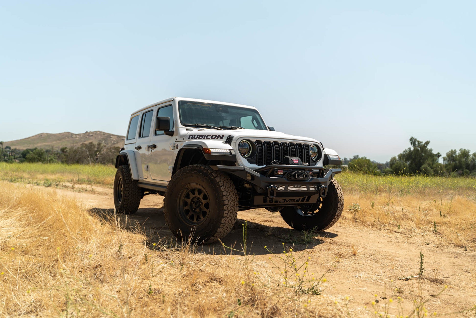 2007 2025 Jeep GladiatorJT Wrangler JK JKU JL JLU Mto Series Front Bumper DV8 Offroad-4