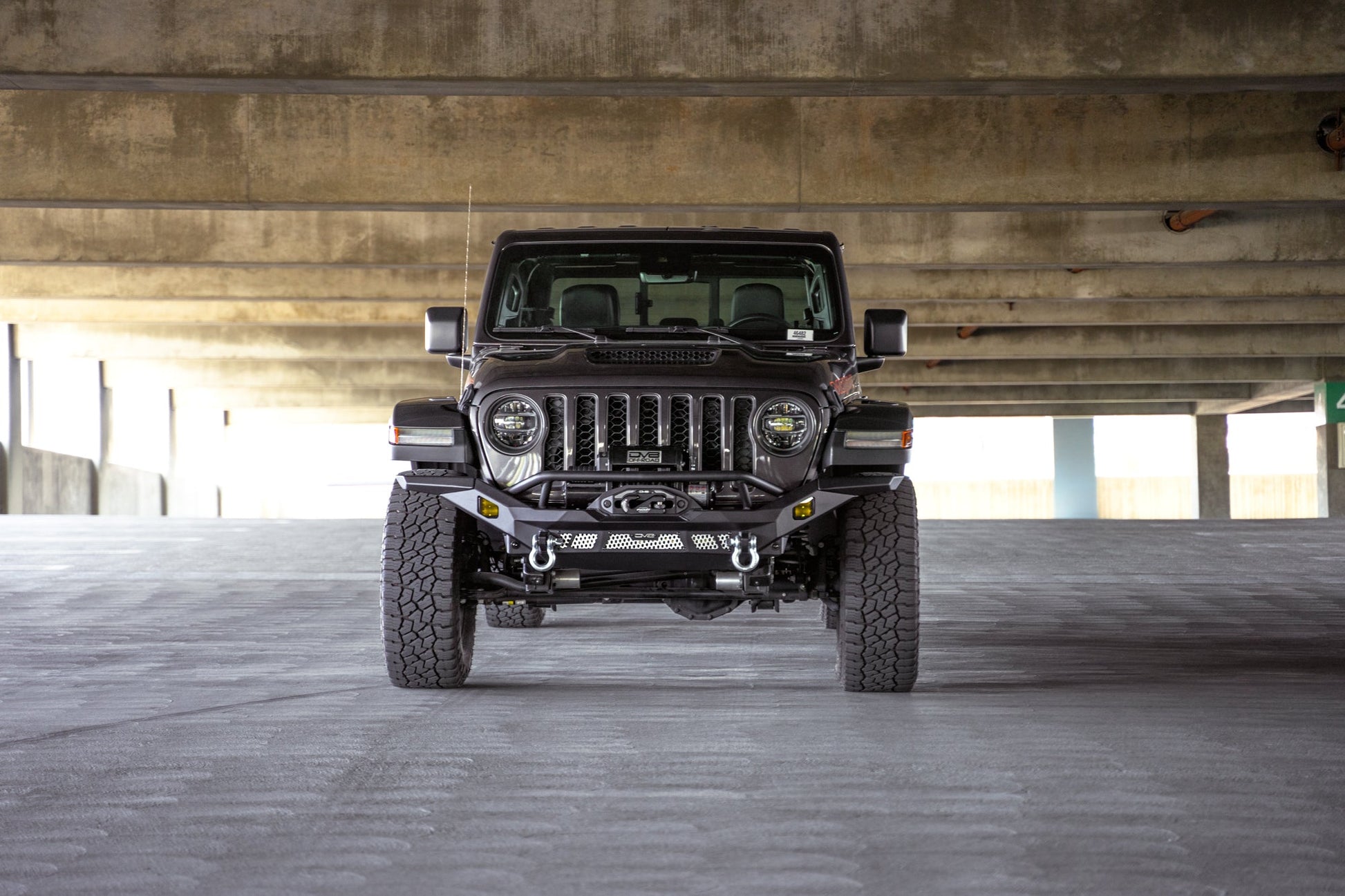 2007 2025 Jeep GladiatorJT Wrangler JK JKU JL JLU Mto Series Front Bumper DV8 Offroad-10