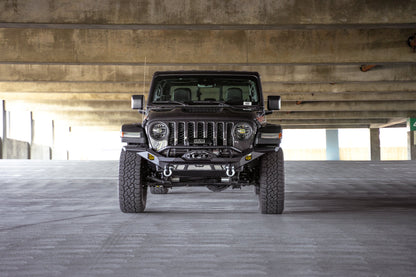 2007 2025 Jeep GladiatorJT Wrangler JK JKU JL JLU Mto Series Front Bumper DV8 Offroad-10